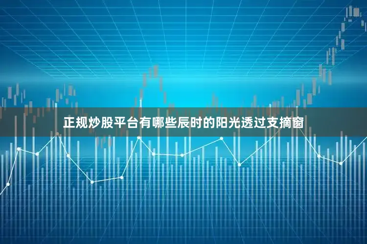 正规炒股平台有哪些辰时的阳光透过支摘窗
